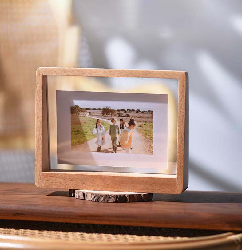 Transparent Wood Photo Frame